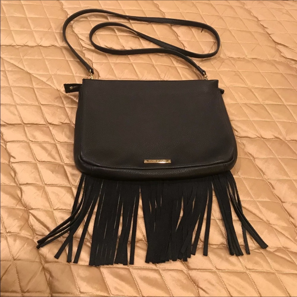 Vince Camuto Shira Fringe Crossbody / Clutch